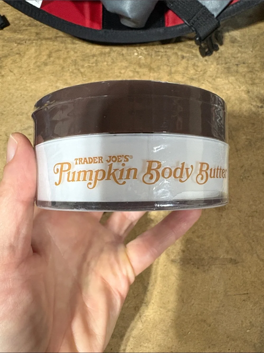 Trader Joes Pumpkin Body Butter - Orange